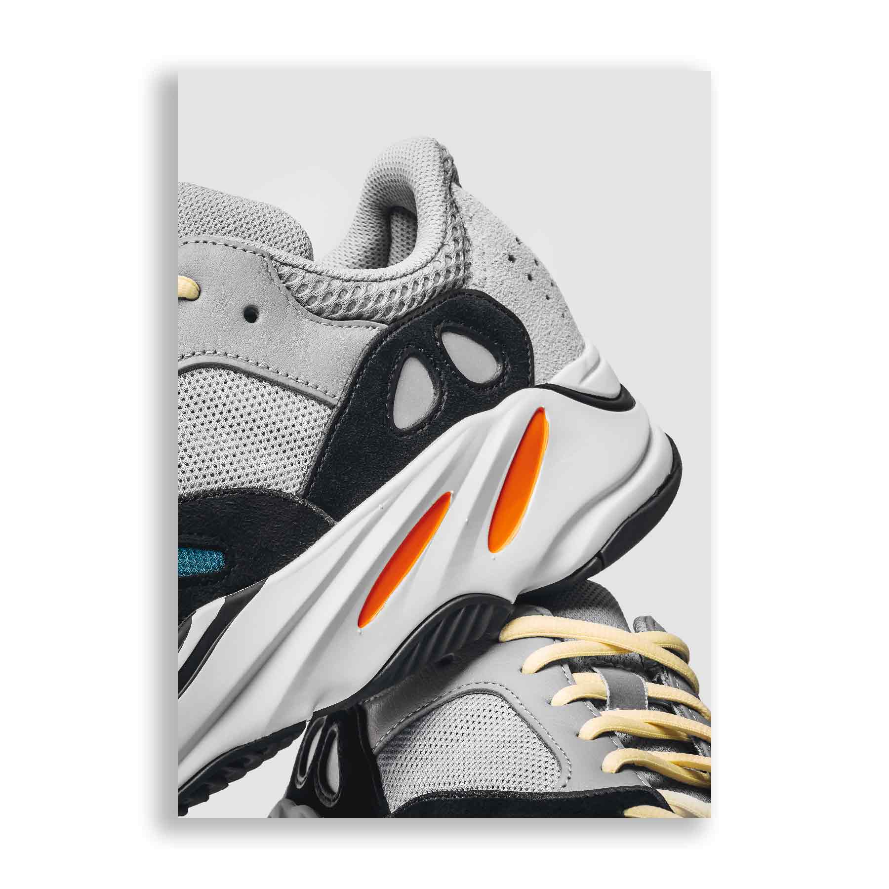 Draad Democratie onderdak SnkrsPrints | Yeezy 700 Wave Runner Sneaker Poster
