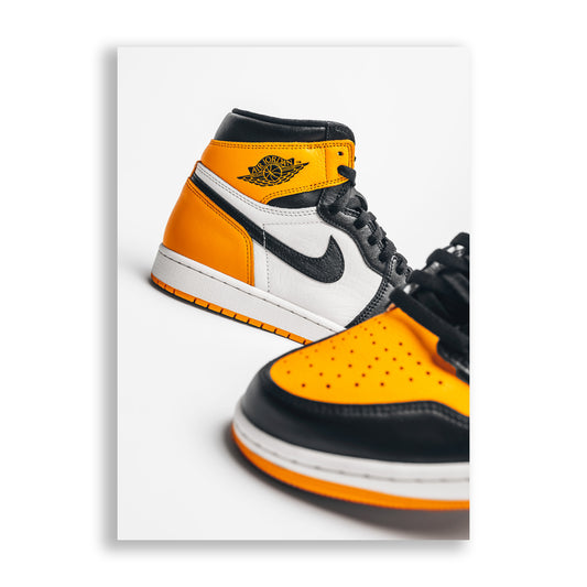 Nike Air Jordan 1 Shattered Backboard Poster by SneakerheadArtwork